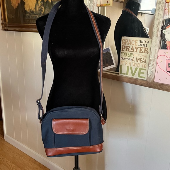 Etienne Aigner Bags Etienne Aigner Canvas And Leather Camera Bag